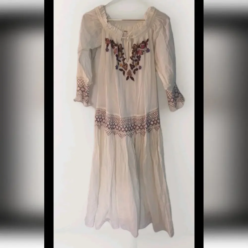 Free People Harvest Dress Sz Xsmall